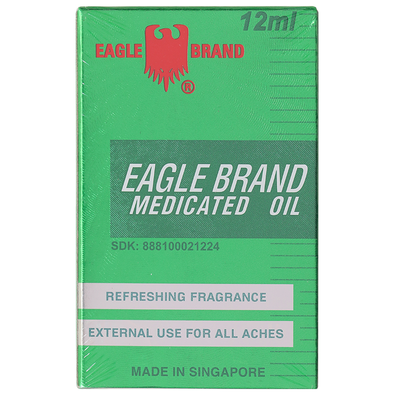 Dầu gió xanh Con Ó chai 24ml - 62
